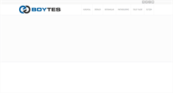 Desktop Screenshot of boytes.com